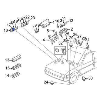Nissan OE - Left Horn Relay