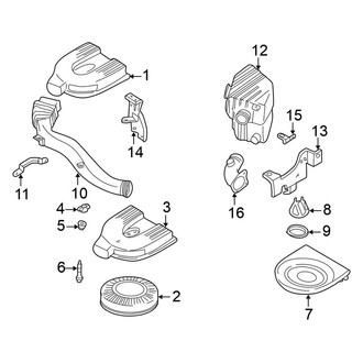 Nissan OE - Engine - Air Intake (2.4L)