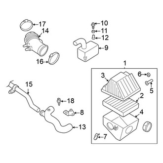 Nissan OE - Engine - Air Intake (3.3L)
