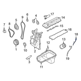 Nissan OE - Engine Oil Dipstick