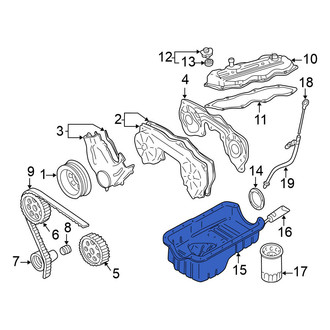 Nissan OE - Engine Oil Pan