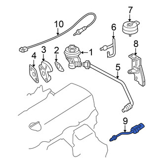Nissan OE - Exhaust Gas Recirculation (EGR) Valve Temperature Sensor
