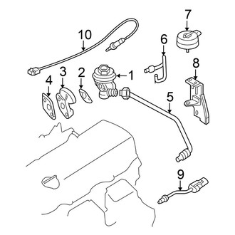 Nissan OE - Emission System - Emission Components