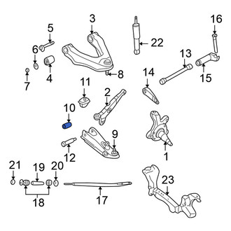 Nissan OE - Front Upper Suspension Control Arm Bushing