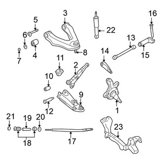 Nissan OE - Front Suspension - Suspension Components