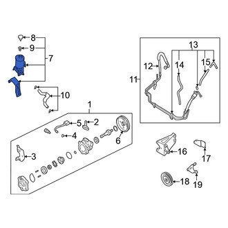 Nissan OE - Power Steering Reservoir
