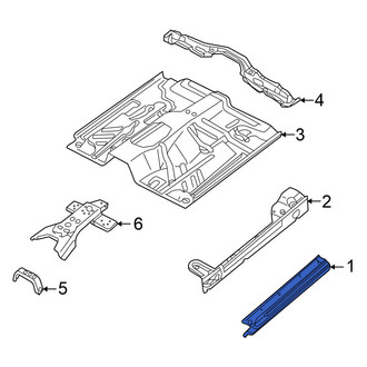 Nissan OE - Right Outer Rocker Panel