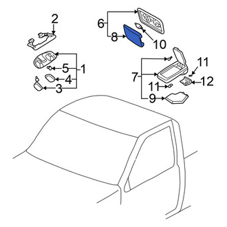 Nissan OE - Dome Light Lens