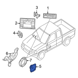 Nissan OE - Center Speaker