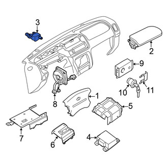 Nissan OE - Air Bag Impact Sensor