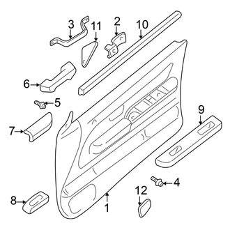 Nissan OE - Front Door - Interior Trim
