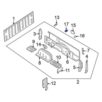 Nissan OE - Fuel Door Bumper