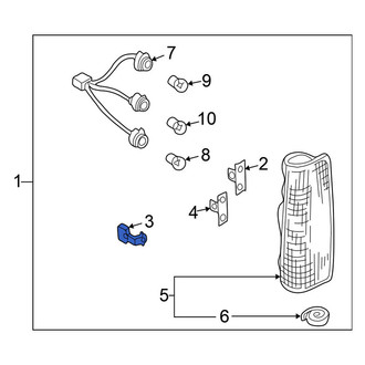 Nissan OE - Tail Light Bracket