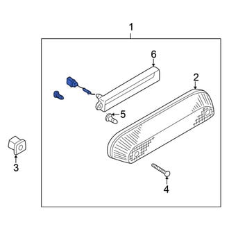 Nissan OE - Rear Center High Mount Stop Light