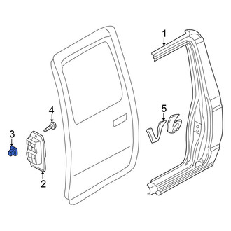 Nissan OE - Center Body C-Pillar Molding Grommet
