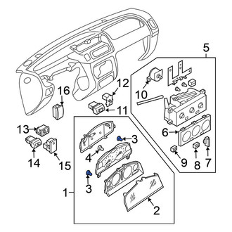 Nissan OE - Instrument Panel Light Bulb