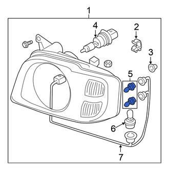 Nissan OE - Back Up Light Bulb