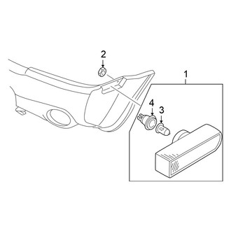 Nissan OE - Front Lamps - Side Marker Lamps
