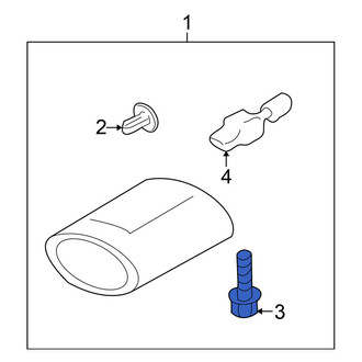 Nissan OE - Fog Light Screw