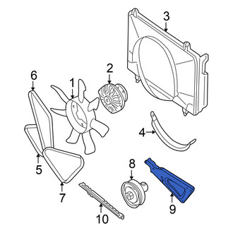 Nissan OE - Accessory Drive Belt Idler Pulley