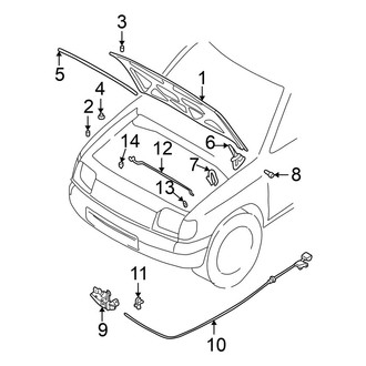 Nissan OE - Hood & Components