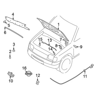 Nissan OE - Hood & Components