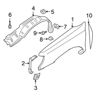 Nissan OE - Fender & Components