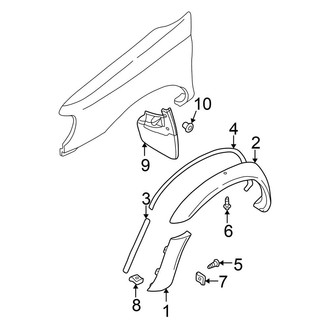 Nissan OE - Fender - Exterior Trim