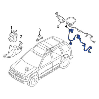 Nissan OE - Front Right ABS Wheel Speed Sensor