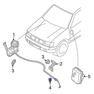 Nissan OE - Cruise Control Actuator Clip