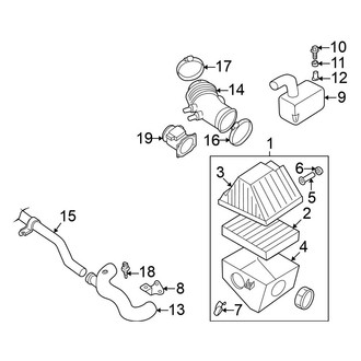 Nissan OE - Engine - Air Intake (3.3L)