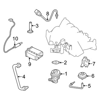 Nissan OE - Emission System - Emission Components