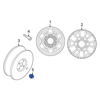 Nissan OE - Wheel Lug Nut