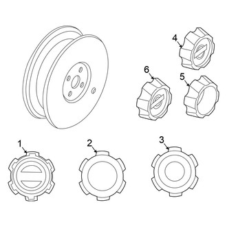 Nissan OE - Wheels - Covers & Trim (4WD)