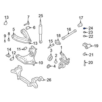 Nissan OE - Steering Tie Rod Nut