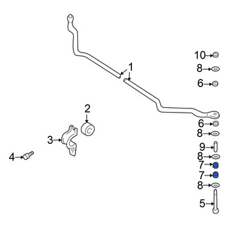Nissan OE - Front Lower Suspension Stabilizer Bar Link Bushing