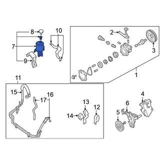 Nissan OE - Power Steering Reservoir