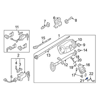Nissan OE - Steering Column Washer