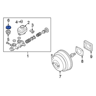Nissan OE - Brake Master Cylinder Reservoir Cap