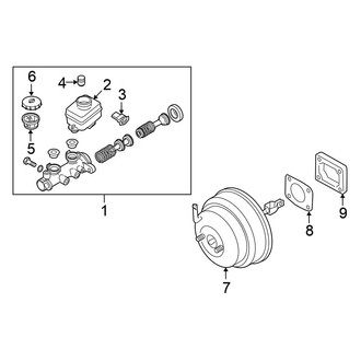 Nissan OE - Cowl - Components on Dash Panel