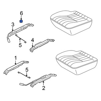 Nissan OE - Seat Track Cap
