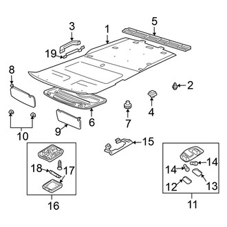 Nissan OE - Roof - Interior Trim