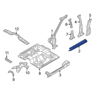 Nissan OE - Right Outer Rocker Panel