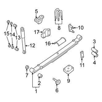 Nissan OE - Rear Suspension - Suspension Components