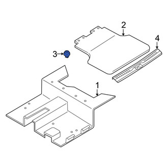 Nissan OE - Floor Mat Clip