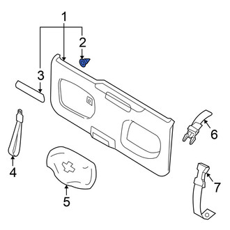 Nissan OE - Liftgate Trim Panel Clip