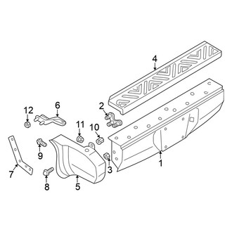 Nissan OE - Rear Bumper - Bumper & Components