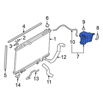 Nissan OE - Engine Coolant Reservoir
