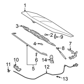 Nissan OE - Hood & Components