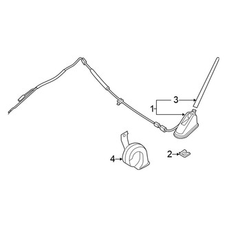 Nissan OE - Electrical - Antenna